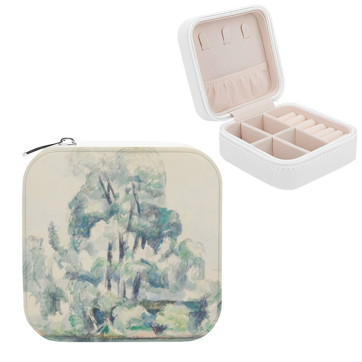 Banks of Seine Cezanne Jewelry Organizer in PU Leather - Rosetta Creative Boutique